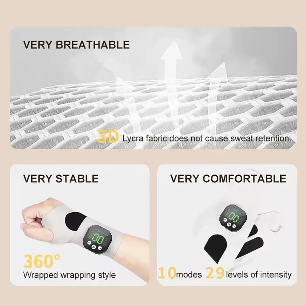 Electric Cordless Wrist Massager
