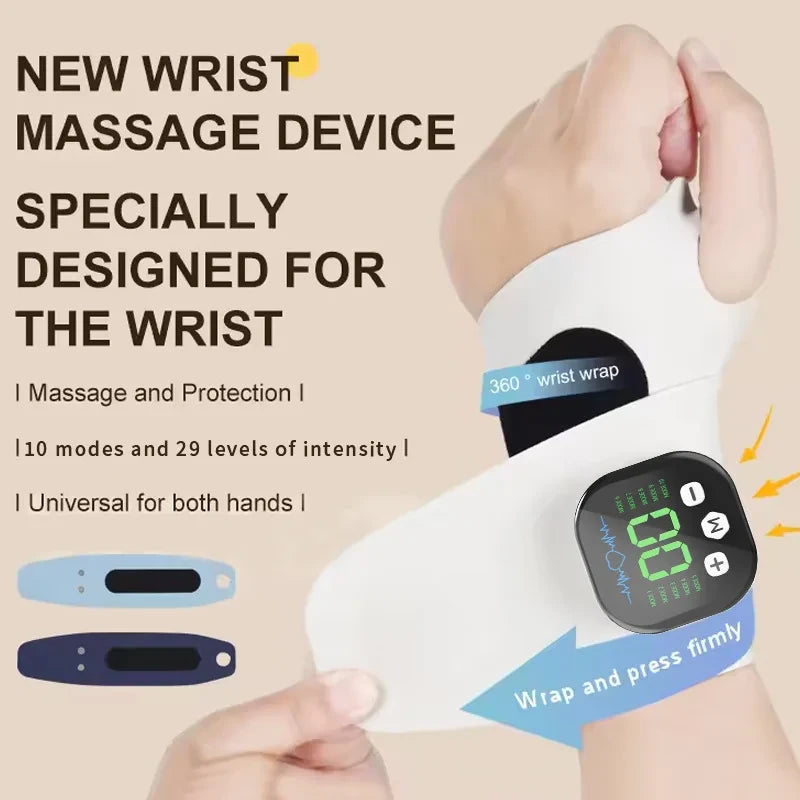 Electric Cordless Wrist Massager