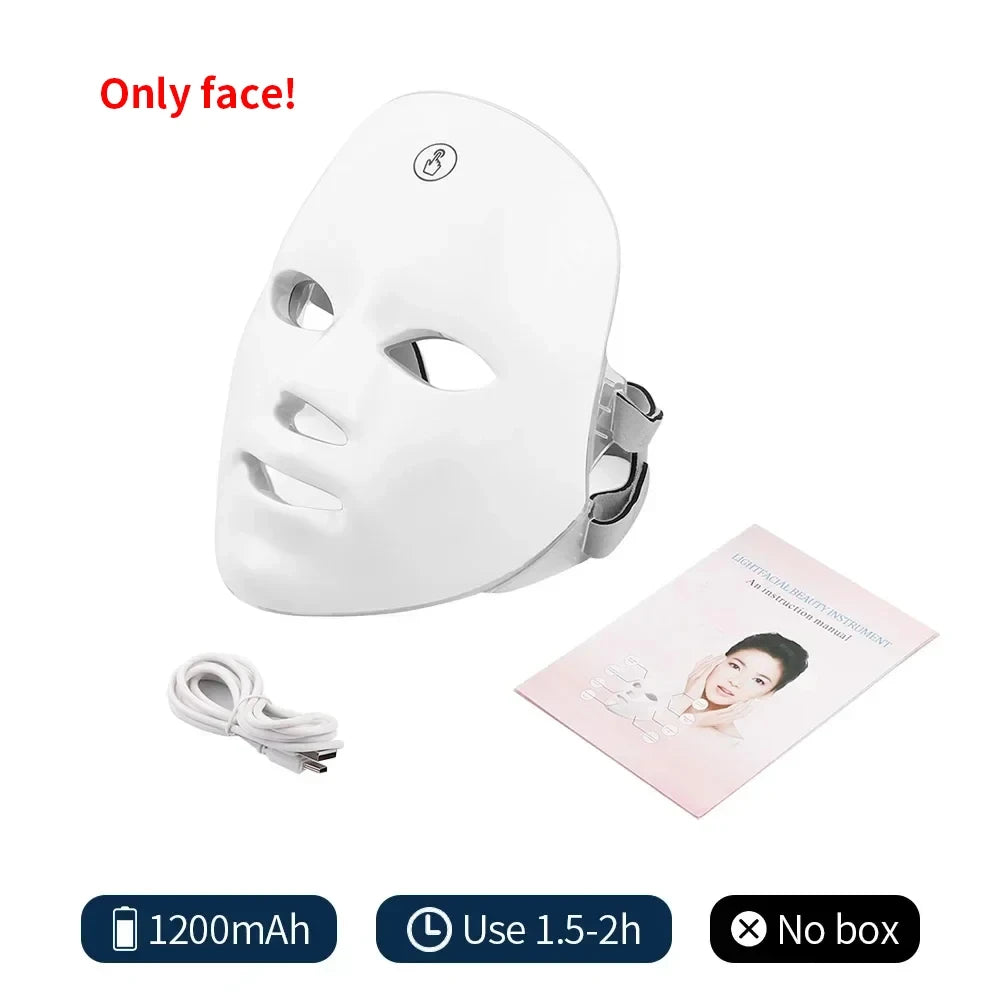 Wireless LED Light Therapy Facial Mask