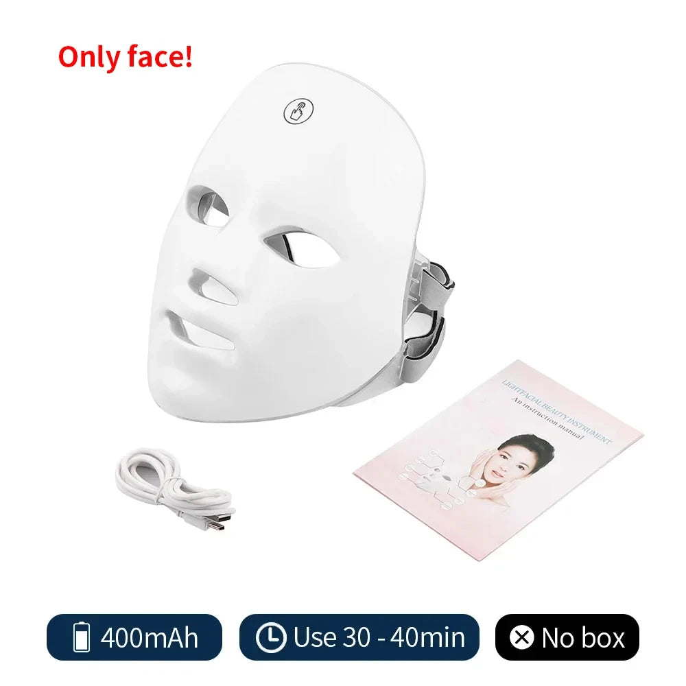 Wireless LED Light Therapy Facial Mask