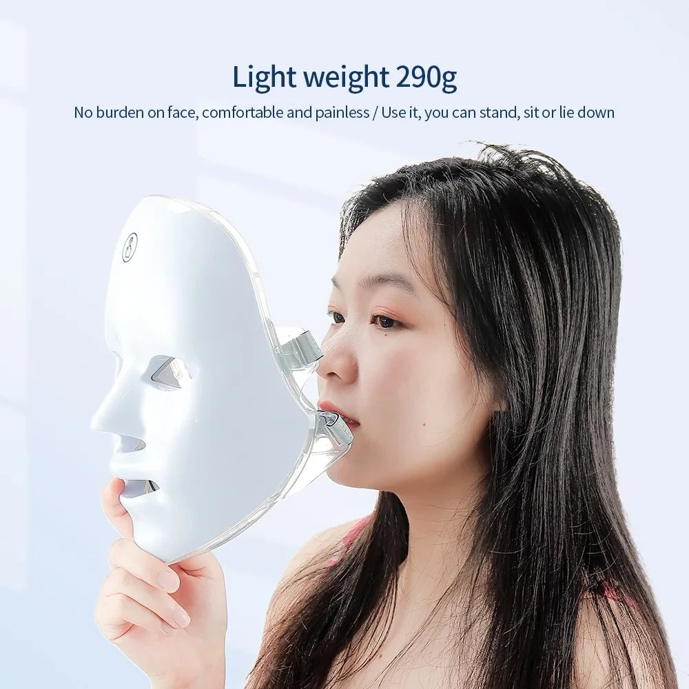 Wireless LED Light Therapy Facial Mask