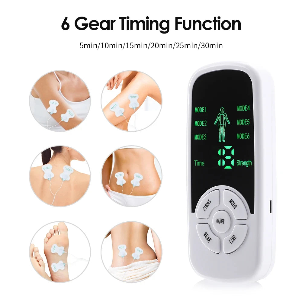 Digital Electric Muscle Stimulator Neck Massager