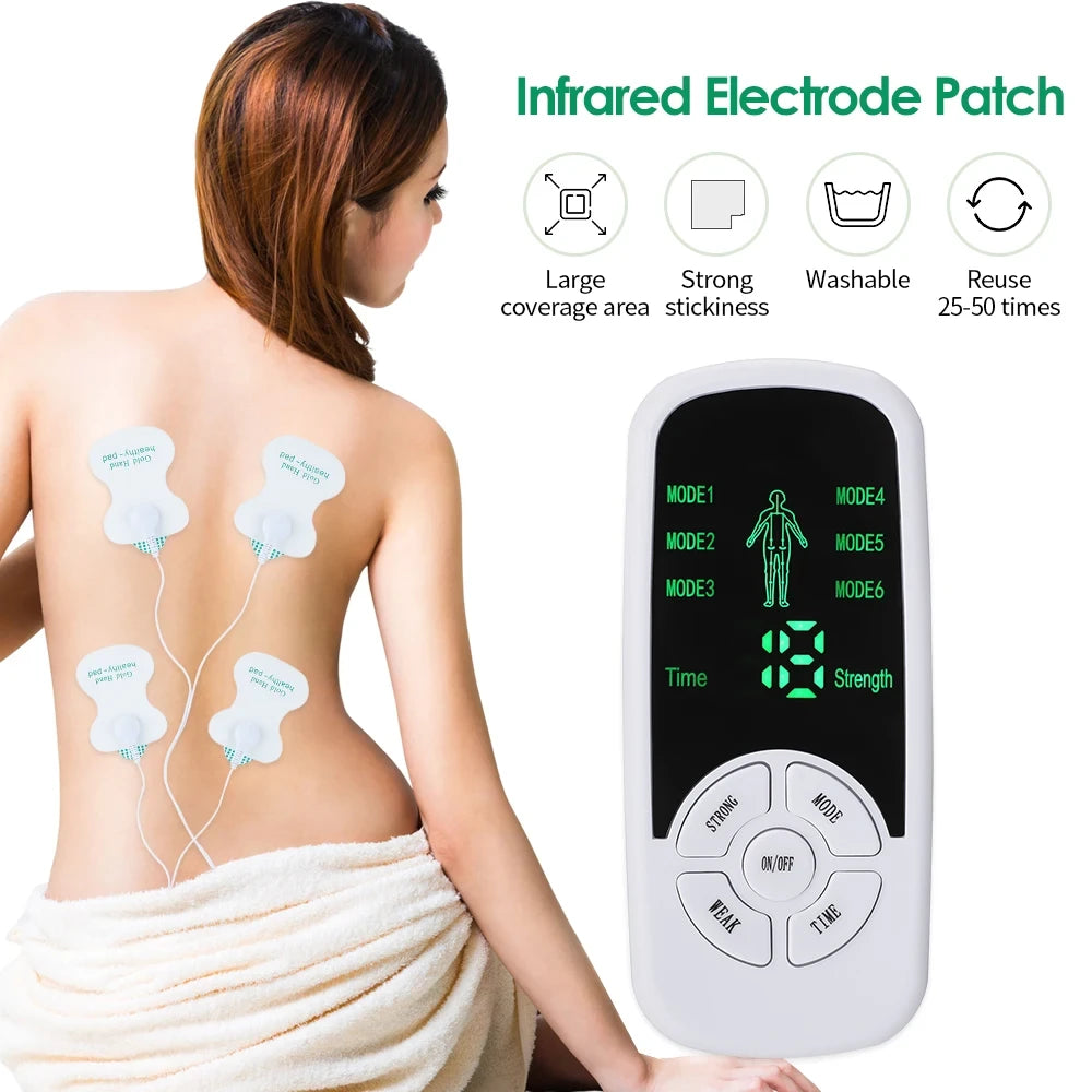 Digital Electric Muscle Stimulator Neck Massager
