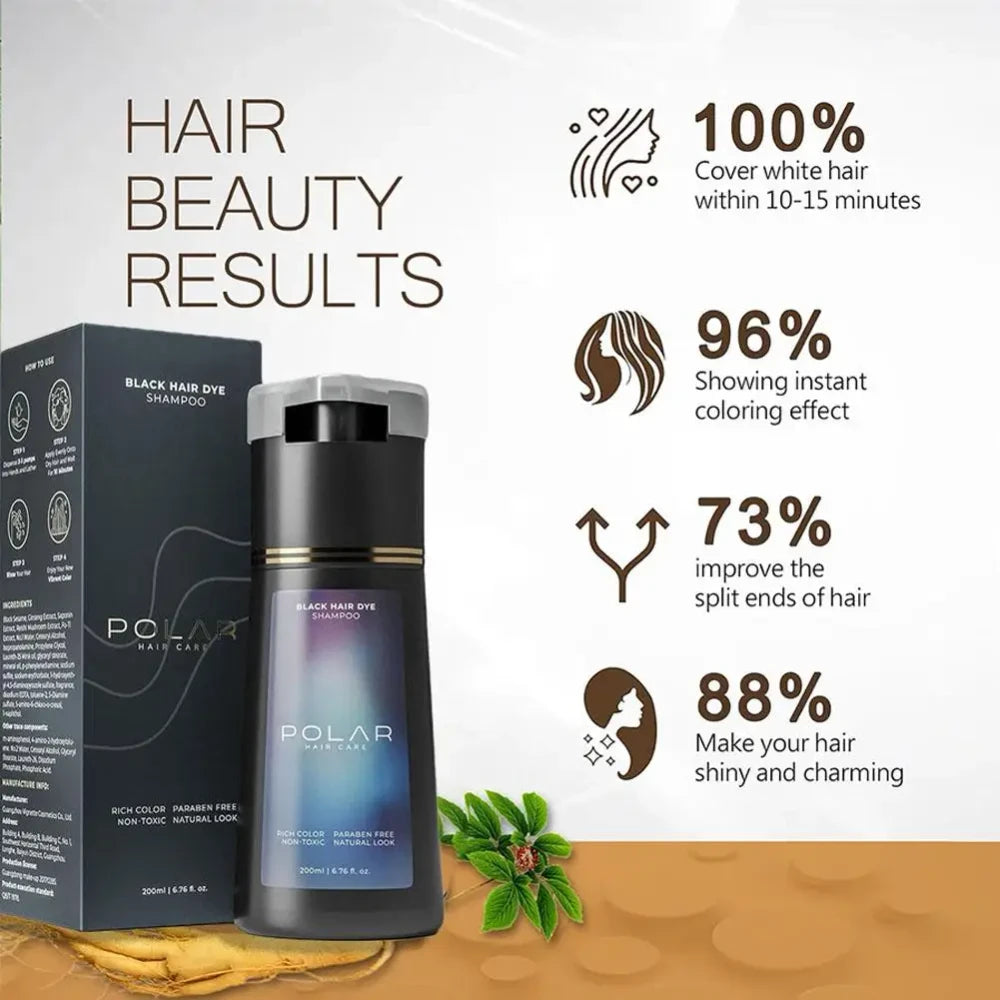 Hair Dye Shampoo For Gray Coverage